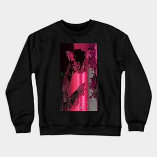 Cat abstract art Crewneck Sweatshirt